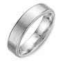 Northern Love White Gold 5.5 mm Men's Wedding Band (EA3)