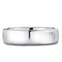 NORTHERN LOVE White Gold 6 mm Men's Wedding Band (EA3)