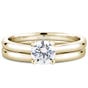 Northern Love Yellow Gold Solitaire Diamond Engagement Ring Total Carat Weight 0.75ct (EA3)