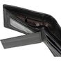 Nicci Charcoal Men's Slim Fold Wallet (EA1)