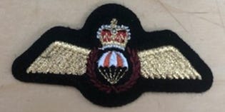 RCAF Mess Dress Wing-Search & Rescue Technician