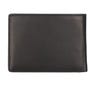 Roots Black Navy Slimfold Wallet W/ Removable Id (EA1)