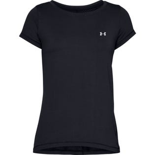 Under Armour Women's Heat Gear Short Sleeve T-Shirt Black