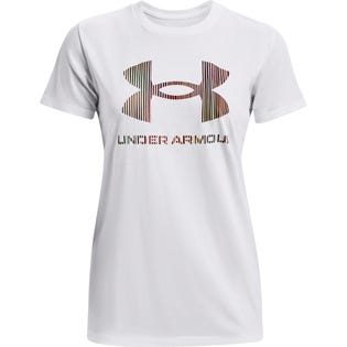 UA Sportstyle - Modèle imprimé à manches courtes pour femme