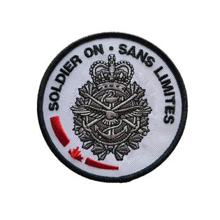 Soldier On Sew On Patch