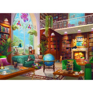 Springbok 1000 Piece Puzzle The Library (EA1)