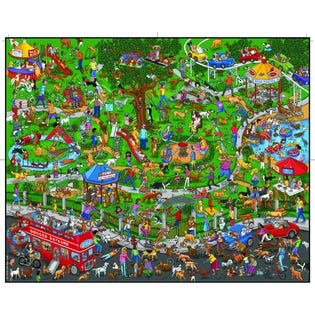 Springbok 1000 Piece Puzzle The Dog Park (EA1)