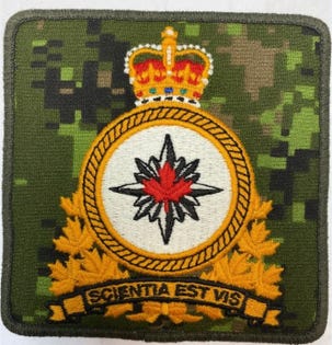 CF Intelligence Command Badge