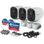 Swann Xtreem 1080p Wire-Free Wi-Fi Outdoor Wireless IP Security Camera 3-pack White (EA1)
