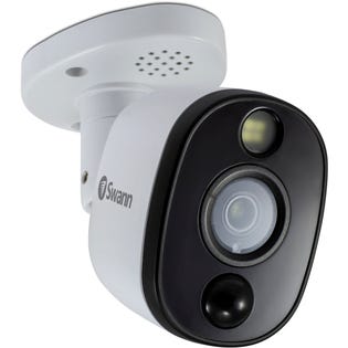 Swann 4K Ultra HD Caméra de sécurité <bullet> d'extérieur à détection thermique - Blanc