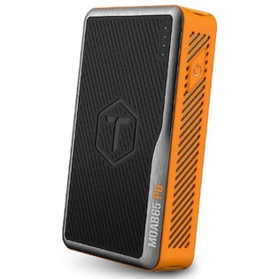 Banque d'énergie portable Tough Tested MOAB 65 - Noir/Orange TTPBPD65 (EA1)