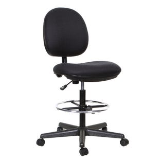 TygerClaw Mid Back Fabric Office Stool Chair TYFC3306 (EA1)