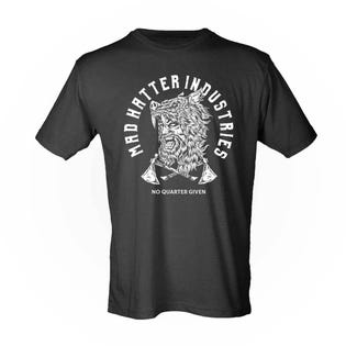 Mad Hatter Industries Wolf Hunter T-Shirt Black (EA1)