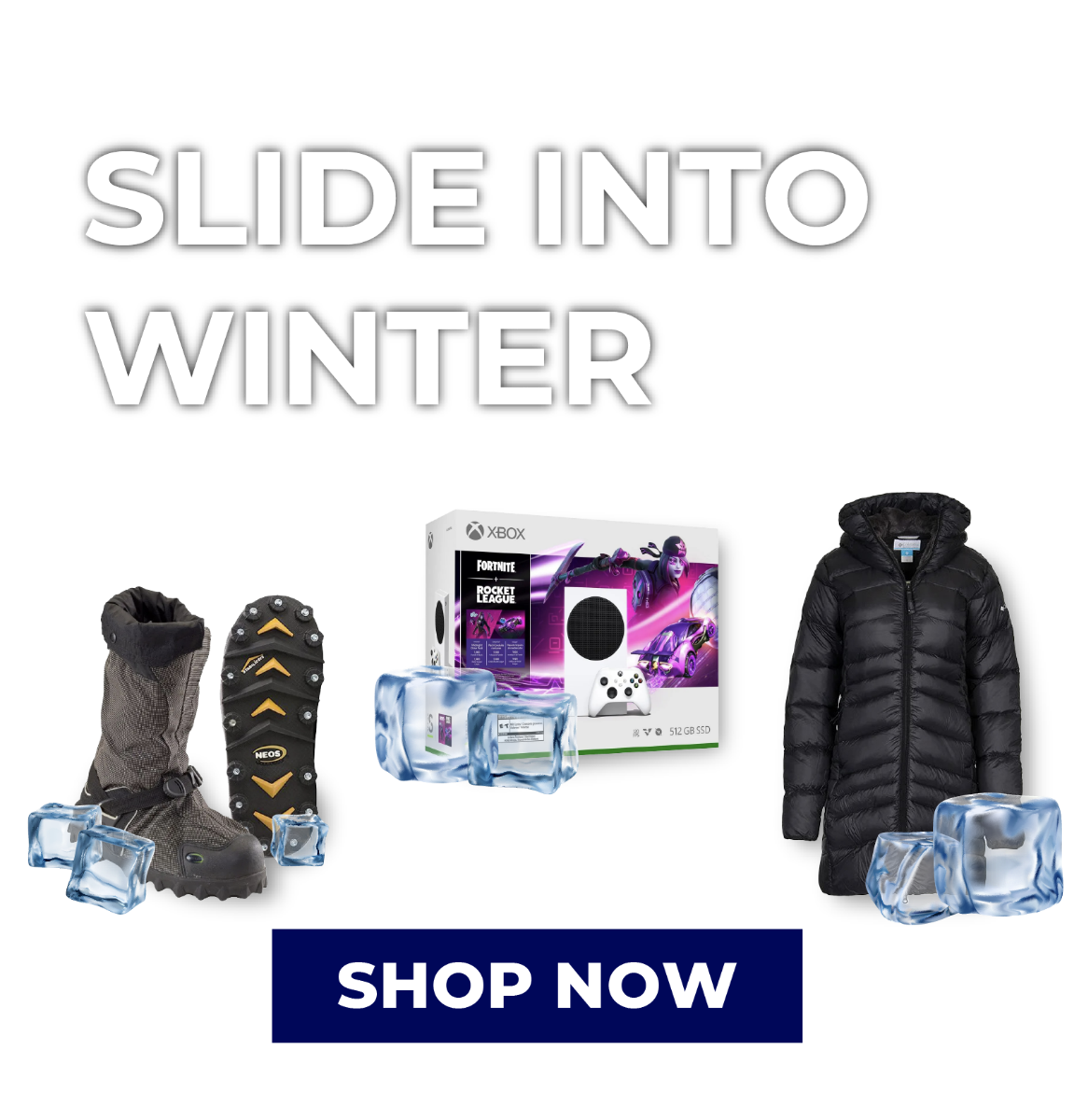 SLIDE INTO WINTER - Our early winter selection. Shop Now