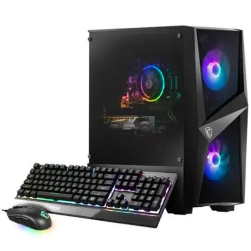 Photo of desktop and keyboard