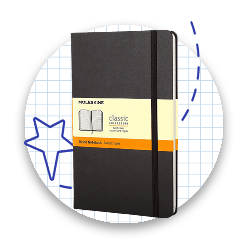 photo of note and pen