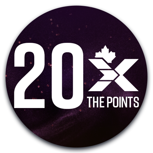 Shop by Points - 20X the Points