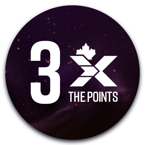 Shop by Points - 3X the Points