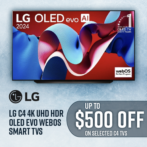 Top flyer deals - LG C4 TVs