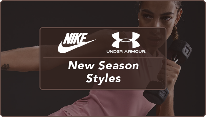 Nike Under Armour new spring collection