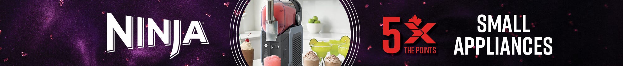 Ninja small appliances -5X the Points