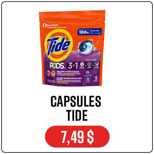 Capsules Tide